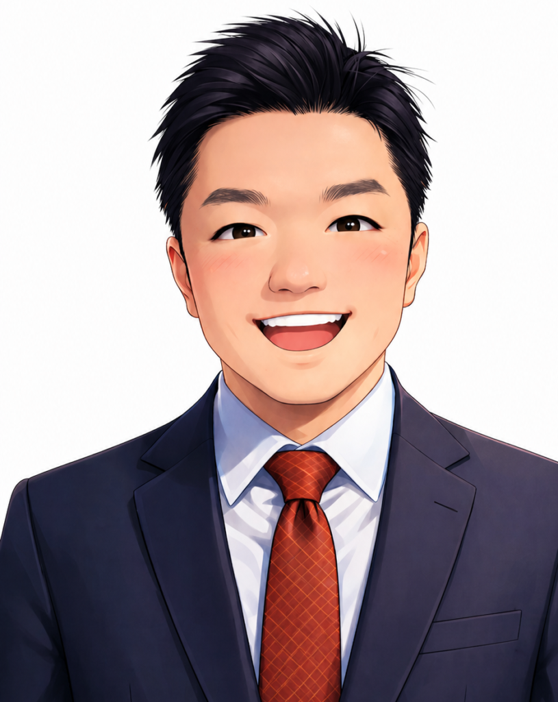 代表取締役の松田圭介のイラスト